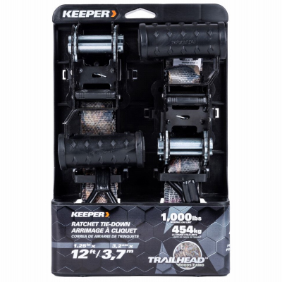 WOOD CAMO RATCHET TIE DOWN