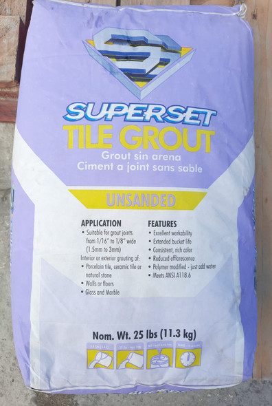 MIST UNSANDED GROUT 25LB