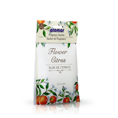 SCENTED SACHET FLOWER CITRUS