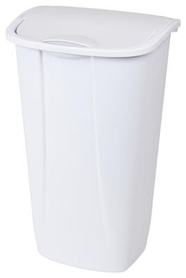 Sterilite Wastebasket Swing Top 13 Gallon Black 1 Each 10938006
