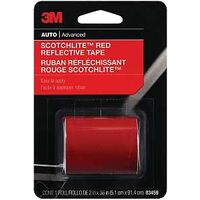  Scotchlite Reflective Tape 1 Inchx36 Inch Red  1 Each 03458