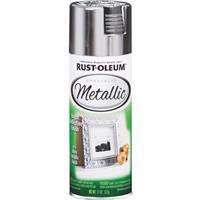 Rust-Oleum Painter's Touch Satin Spray Paint 11oz Metallic Silver 1 Each 1915830