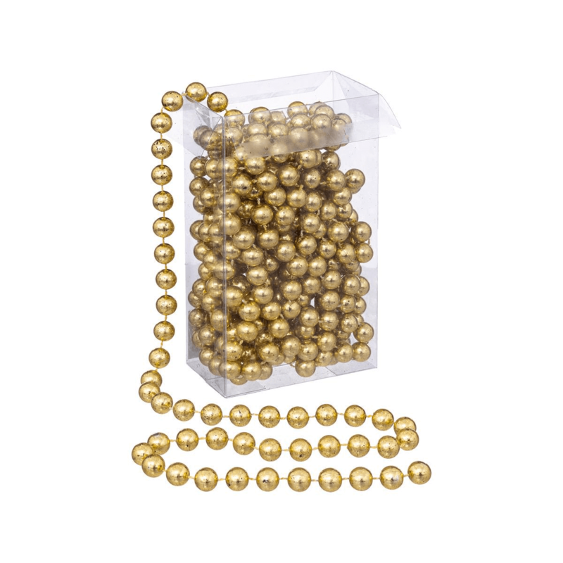GARLAND PEARLS 10MMX5M GOLD
