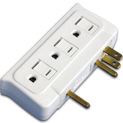 Kab Enterprise Multiple Strip 6 Outlet White 1 Each CT-010