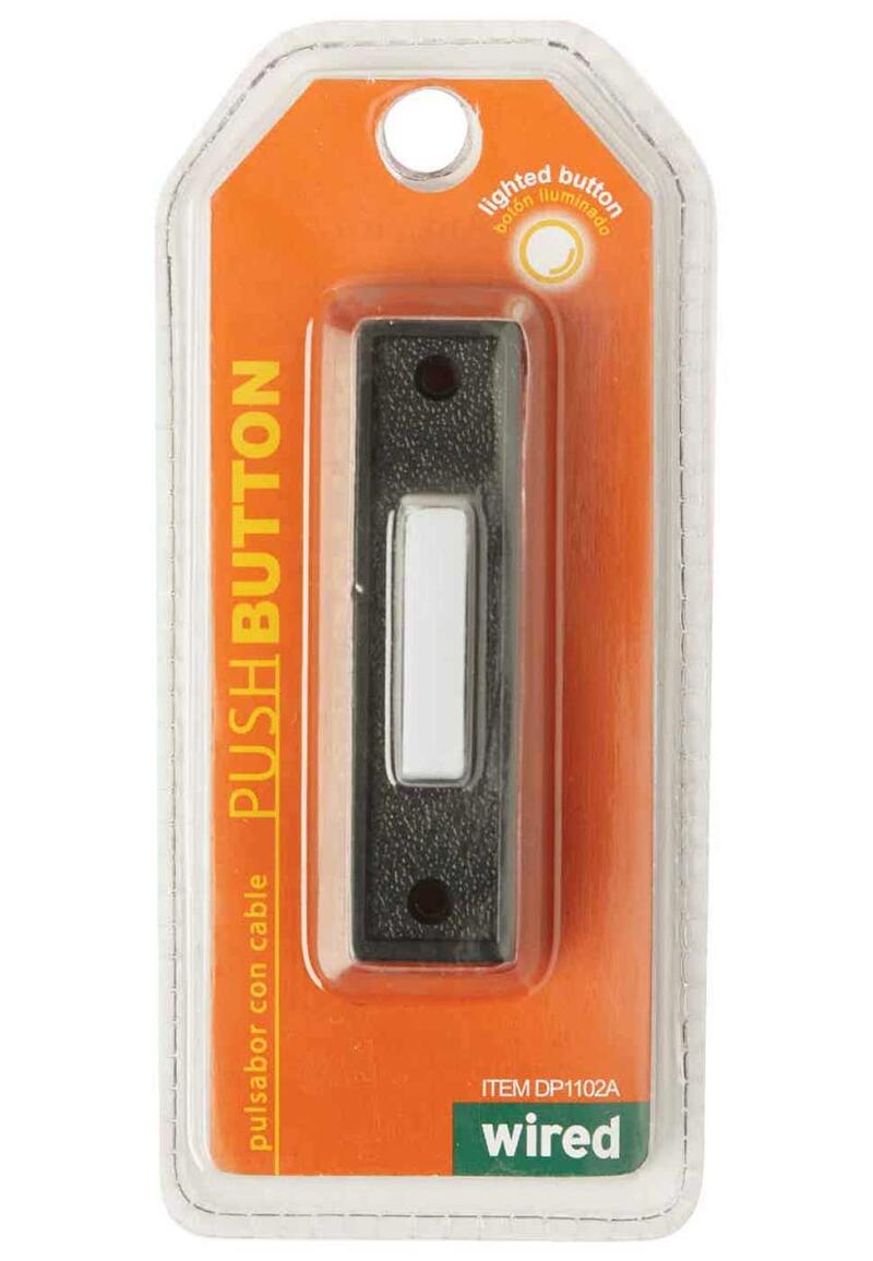 Iq America Push Button Wireless Black 1 Each DP-1102A