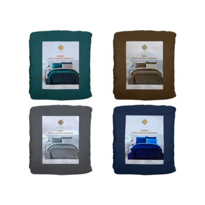 SOLID COMFORTER SETS 75GSM