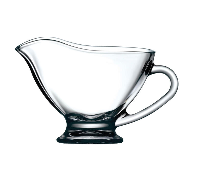  Pasabahce Glass Sauce Gravy Boat 1 Each 748-55012