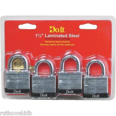  Do It Best  Laminated Steel Padlock 1-1/2 Inch 1 Each 1803QDIB