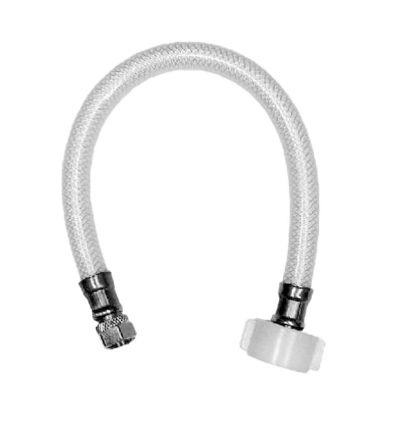 Vinyl Toilet Connector 3/8x7/8x12 Inch 1 Each WTS-RVCT12-6 7238-12