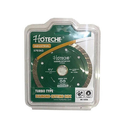 Hoteche Diamond Cutting Disc Turbo Type 115x22x8mm 1 Each 570363