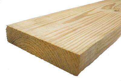 Lumber Yellow Pine #1 S4S Treated 2x8x18 1 Length: $119.80