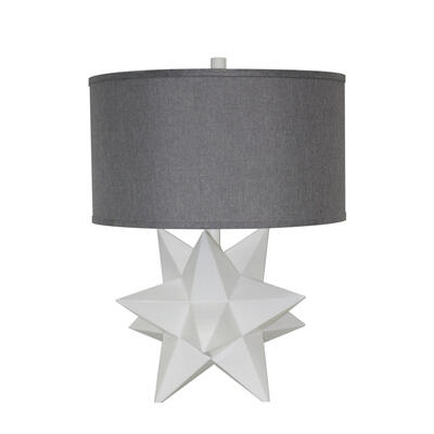 Table Lamp White 1 Each 211183T-1WH