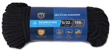  Tru Guard Paracord 550 Nylon Rope 5/32 Inchx100 Foot 1 Each 642651