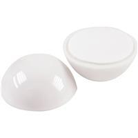  Do It Best  Vinyl Wall Door Stop 2 Pack  226955