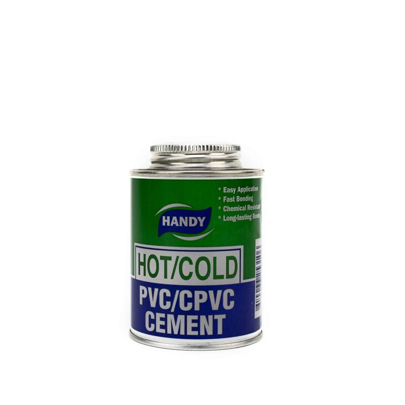 Handy Pvc And Cpvc Cement Hot And Cold 250ml 1 Each HCC250ML