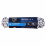  Tru Guard Polyester Rope Diamond Braid 1/2 Inchx50 Foot 1 Each 642811