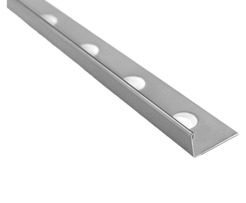  Tile Trim S/Edge 10mm Inox  1 Each ACL10IB