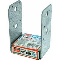  Simpson Strong Tie  Z Max ABU Post Base 12 Gauge  4x4 Inch 1 Each ABU44Z