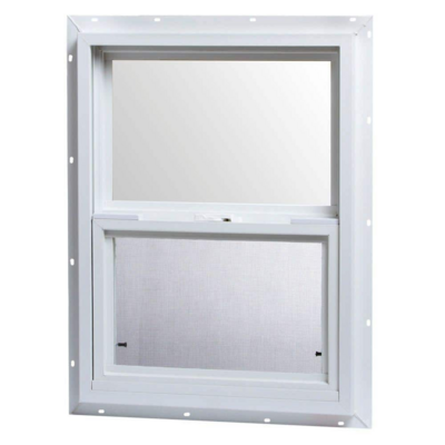 PVC SINGLE HUNG WINDOW 36x36 G