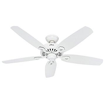 Hunter Fan Ceiling Builders Elite 52 Inch White 1 Each 50565