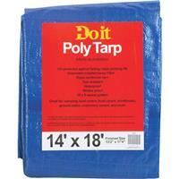  Do It Best  Medium Duty Poly Tarp 14x18 Foot Blue 1 Each 736201