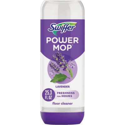 Power Mop Cleaning Solution, Fresh Scent, 0.75L