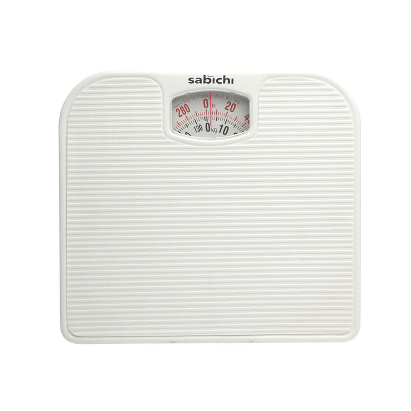 Sabichi Mechanical Bathroom Scales White 1 Each 99525