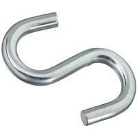  National Heavy Open S Hook 4 Inch Zinc 1 Each N347856