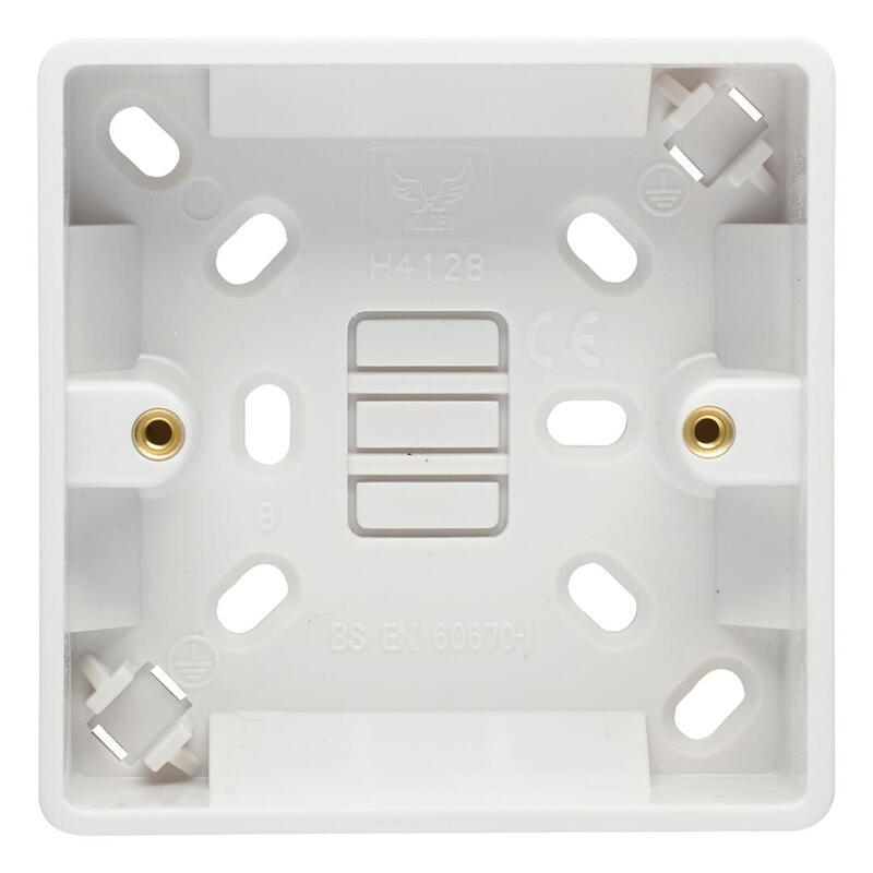  Marbo Surface Box 1 Gang 29mm 1 Each D9409NR