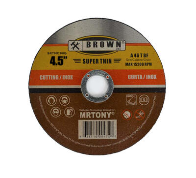  Brown USA Cutting Disc 4.5x3/64x7/8 Inch  1 Each BRTMC3005