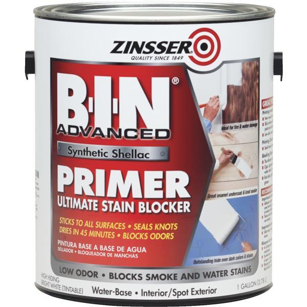  Zinsser Bin Primer And Ultimate Stain Blocker White 1 Gallon 270976