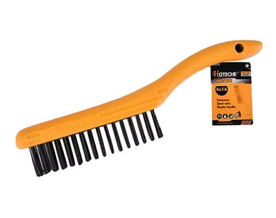  Hoteche  Wire Scratch Brush 4x16 Inch  1 Each  410105