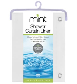 PEVA SHOWER CURTAIN LINER FR