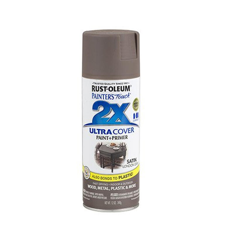 Rust-Oleum Painter's Touch Satin Spray Paint 12oz Satin Walnut 1 Each 257462