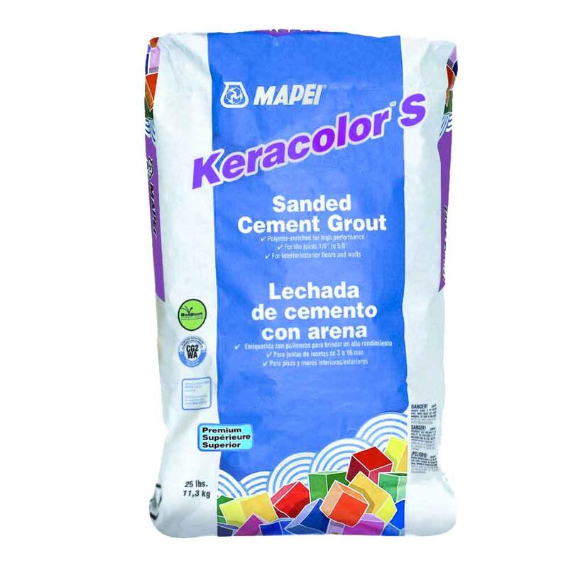 Keracolor Grout Sanded 25lb White 1 Each 20025