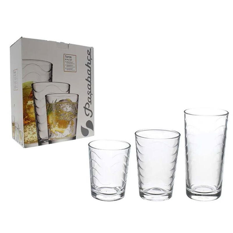 Pasabahce Tumbler Set 260CC 18PC  1 Each 748-96066