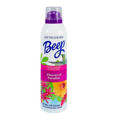 Beep Air Freshener Flowers Paradise 8oz 1 Each MBC35534