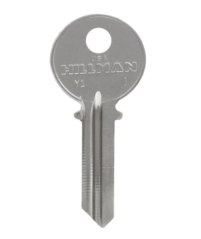  Hillman Fortress Key Blank Y-1 Nickel 1 Each Y1 85464 85460 85914