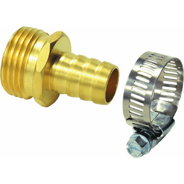 BG Hose End Repair Male Coupling 5/8 In 1 Each DIB50453