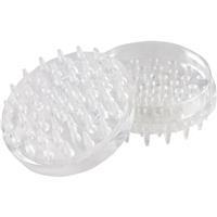  Do It Best  Spiked Furniture Leg Caster Cup 1-7/8 Inch  Clear 1 Each 209961