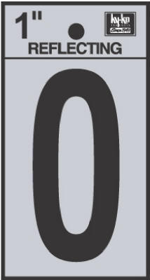  Hy-Ko Reflective Letter O 1 Inch  1 Each RV-15/O
