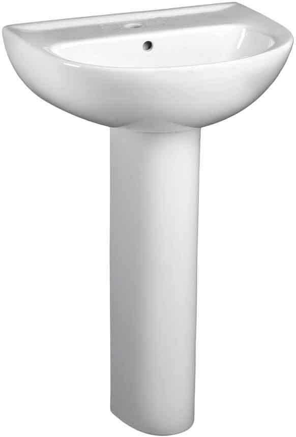 Wash Basin Pedestal White 1 Set 228637