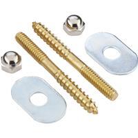  Do It Best  Toilet Screw Set 1/4 Inch  1 Each 060315