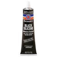  Permatex  Silicone Adhesive 3 Ounce Black  1 Each 81158
