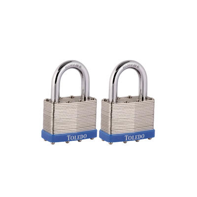 Toledo Keyed Alike Laminated Padlock  40mm 1 Each T-L40KA2