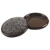  Do It Best  Round Metal Furniture Leg Cup 2 Inch  1 Each 209902