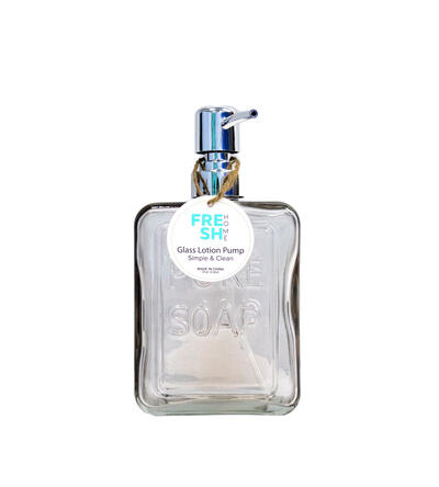 Glass Lotion Pump Assorted 1 Each 734-GLP01AS