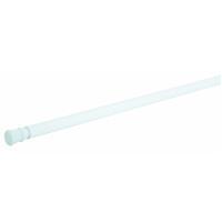  Zenith Adjustable Tension Shower Rod 42-72 Inch  White 1 Each 506W