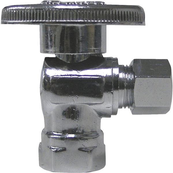  ProLine  C Quarter Turn Angle Valve 1/2x3/8 Inch  1 Each 190-232HC