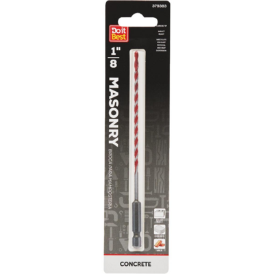 MASONRY DRILL BIT 1/8x6IN